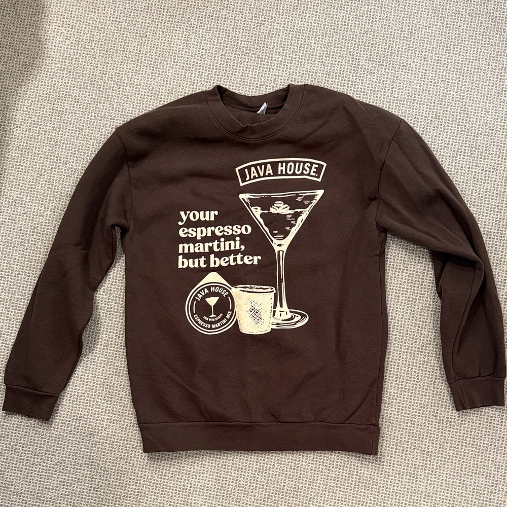 Espresso martini sweatshirt - size M